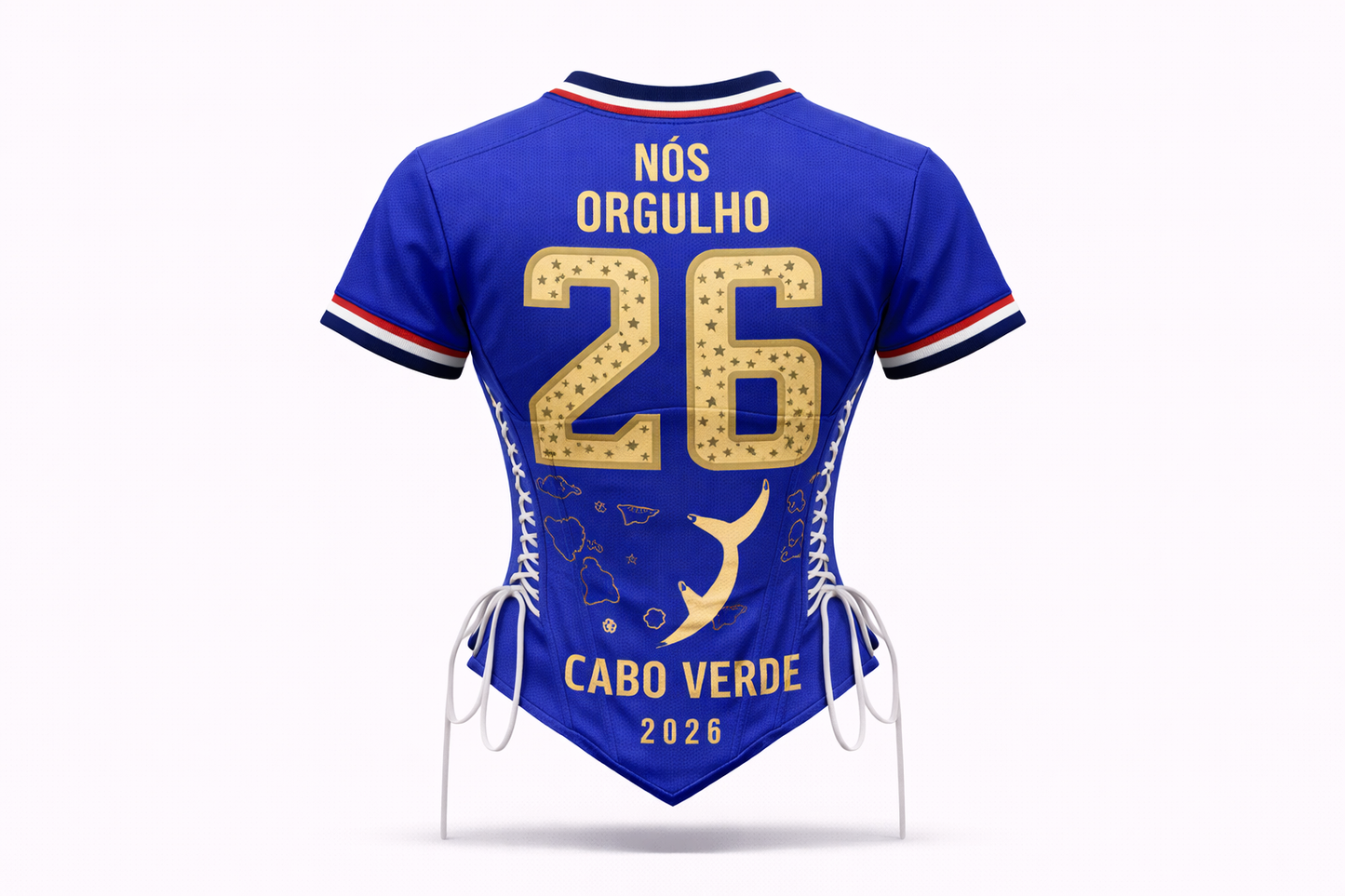 Cape Verde “Nós Orgulho” Pride T-Shirt | 2026 World Cup Edition