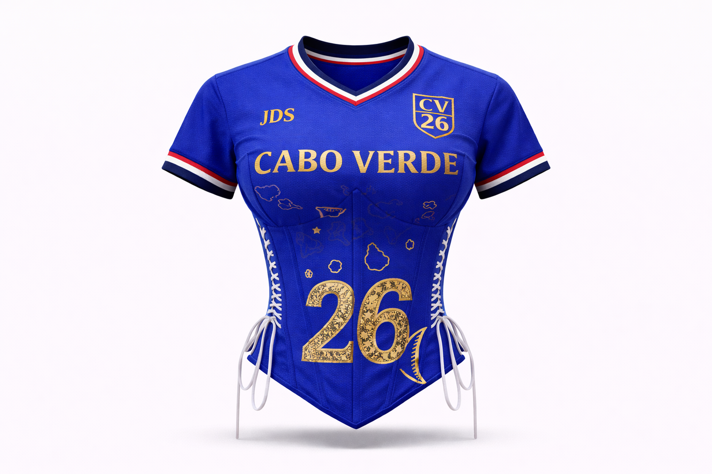 Cape Verde “Nós Orgulho” Pride T-Shirt | 2026 World Cup Edition