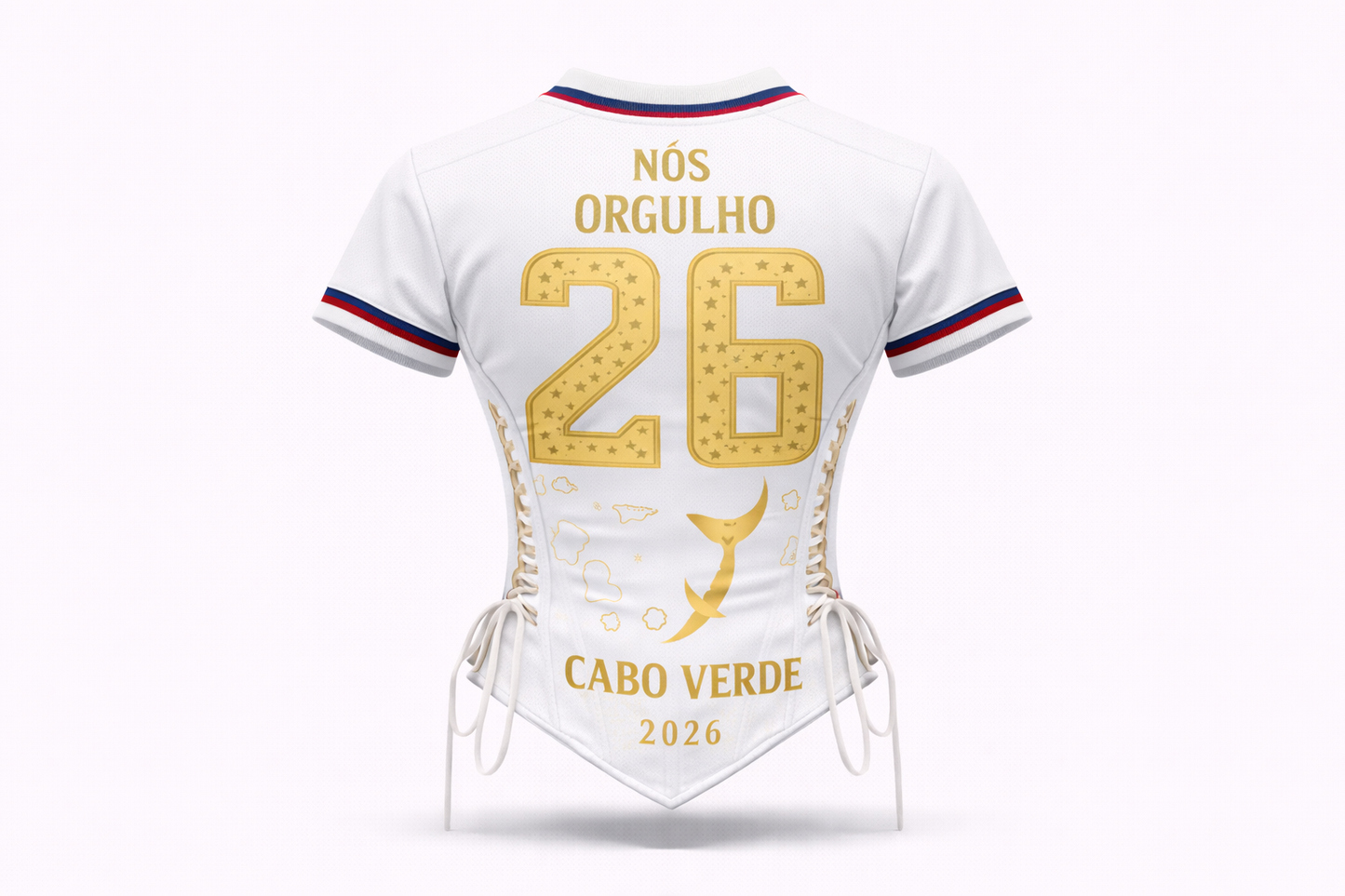 Cape Verde “Nós Orgulho” Pride T-Shirt | 2026 World Cup Edition