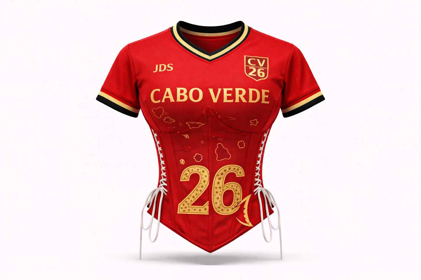 Cape Verde “Nós Orgulho” Pride T-Shirt | 2026 World Cup Edition