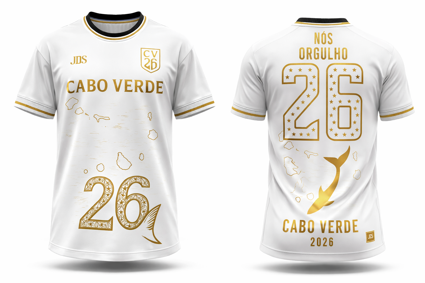 Cape Verde “Nós Orgulho” Pride T-Shirt | 2026 World Cup Edition