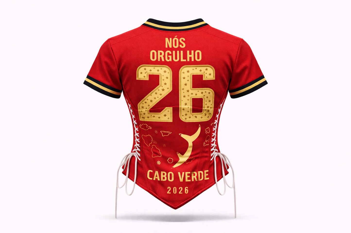 Cape Verde “Nós Orgulho” Pride T-Shirt | 2026 World Cup Edition