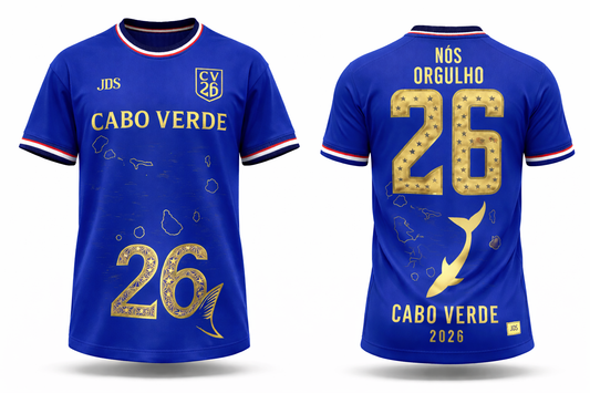 Cape Verde “Nós Orgulho” Pride T-Shirt | 2026 World Cup Edition