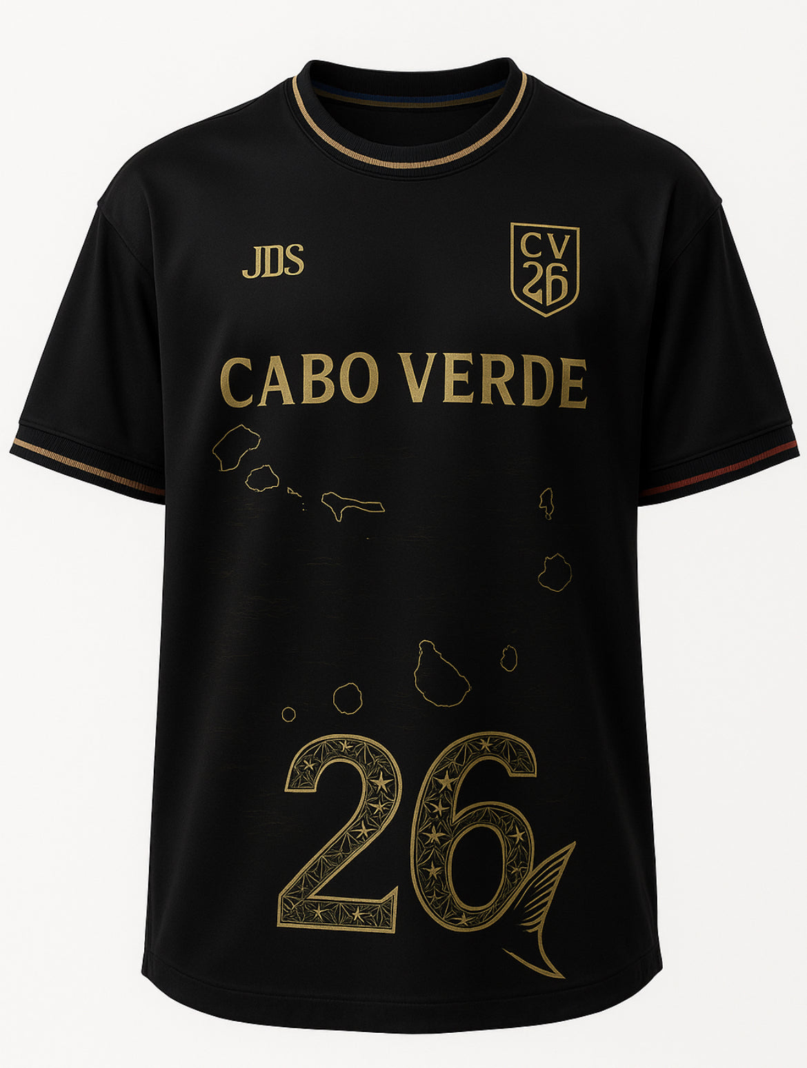Cape Verde “Nós Orgulho” Pride T-Shirt | 2026 World Cup Edition